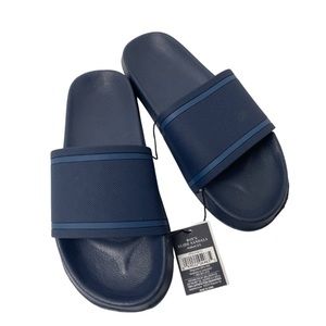 West Loop Kids Boys Slide Sandals Size M 2/3